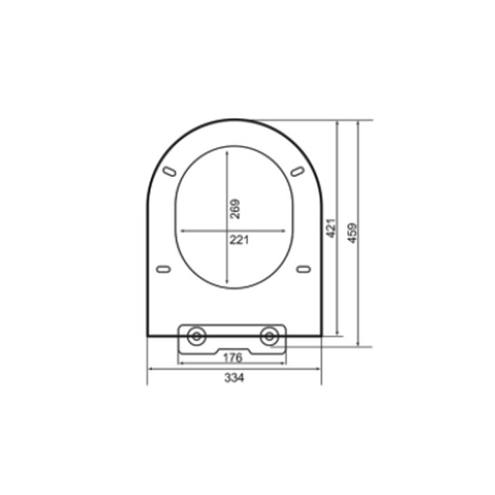 Ebine Seat Cover 729 – Premium Toilet Seat